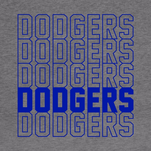 DODGERS by Throwzack